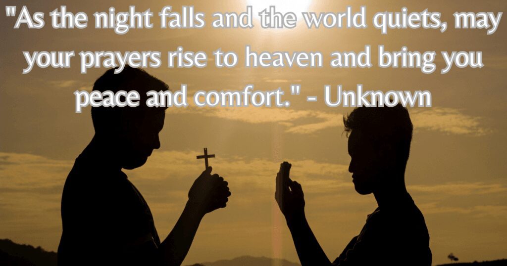 Saturday night blessings prayers