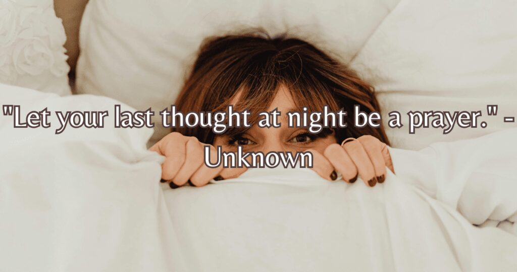 Good Night Saturday Prayers