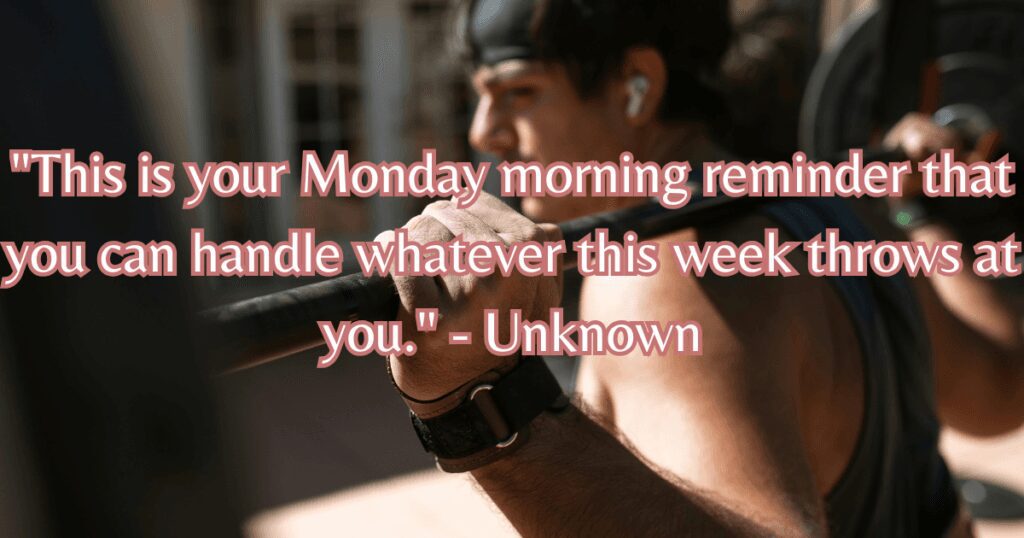 good morning happy Monday
