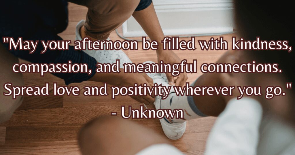 good afternoon prayers and blessings