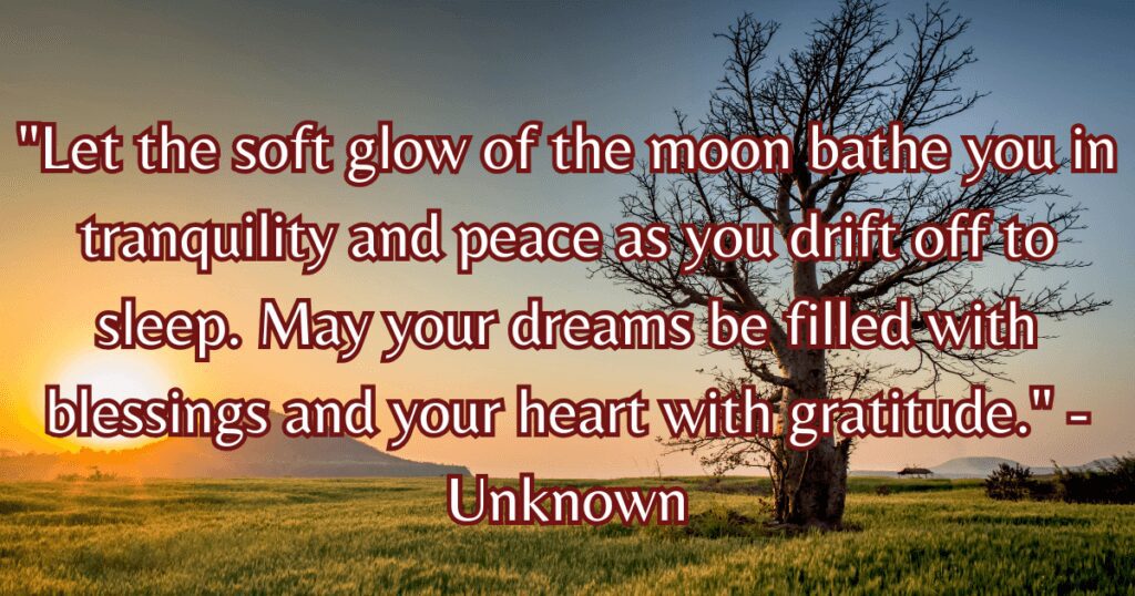 good night Thursday blessings
