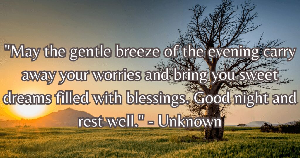 Thursday night blessings