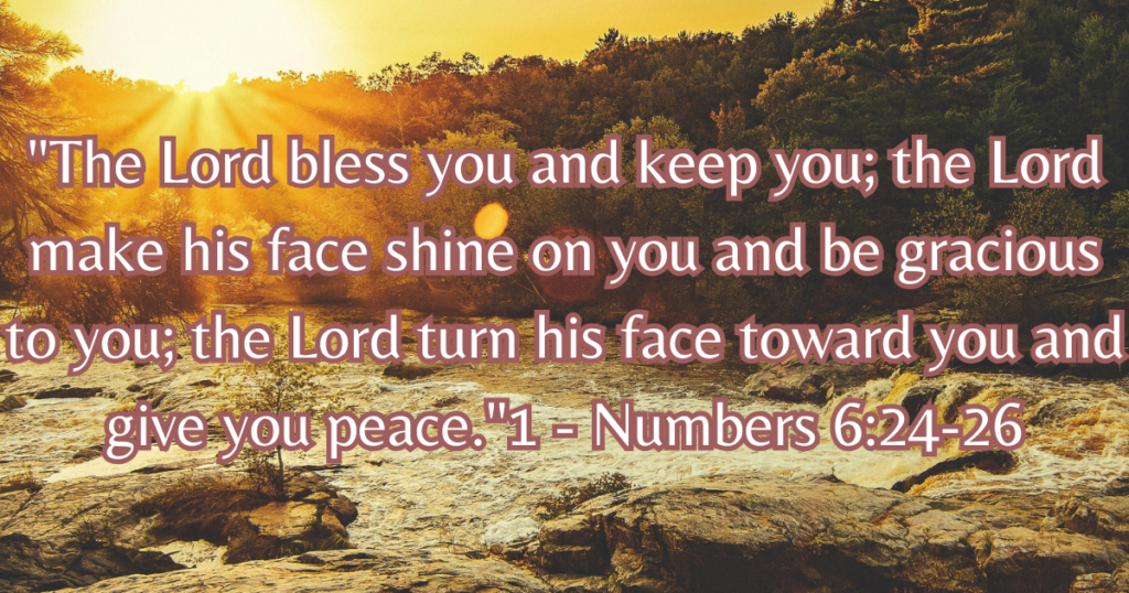 Friday afternoon blessings bible verse