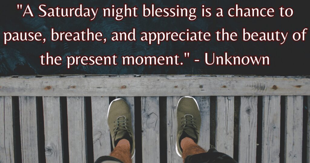 Saturday good night blessings
