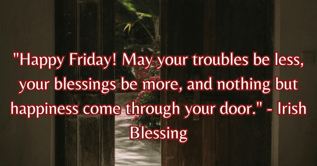 happy Friday blessings and wishes