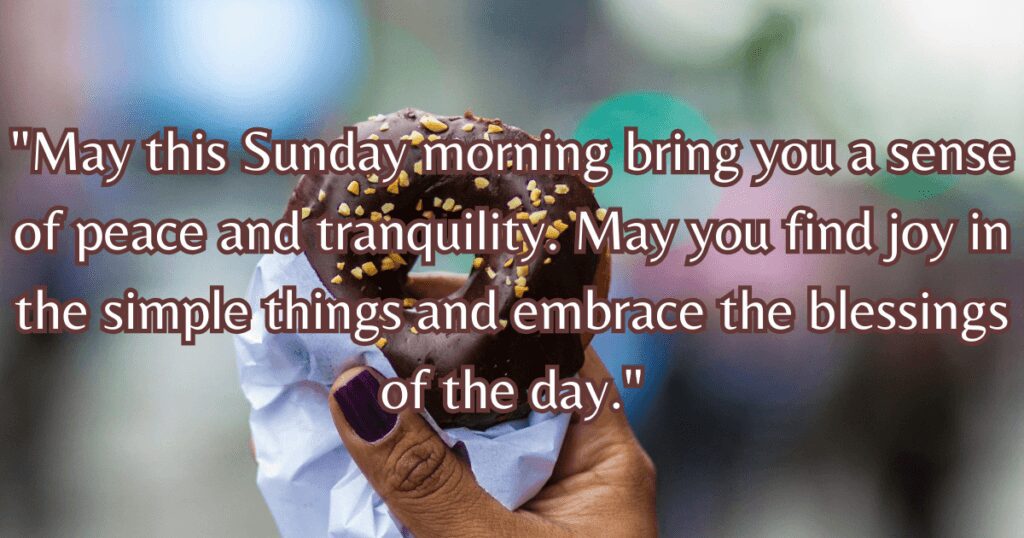 sunday morning quotes