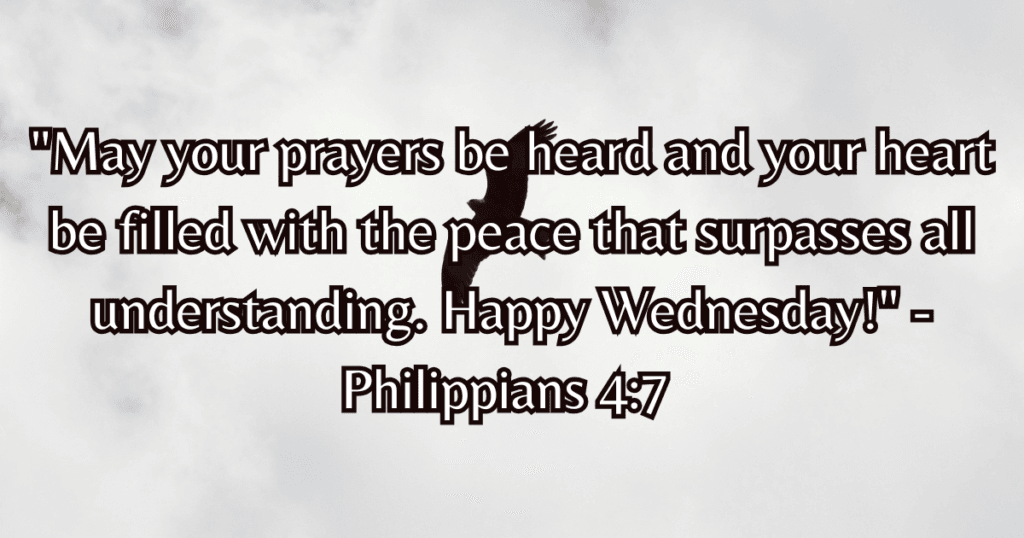 Wednesday blessings and prayer