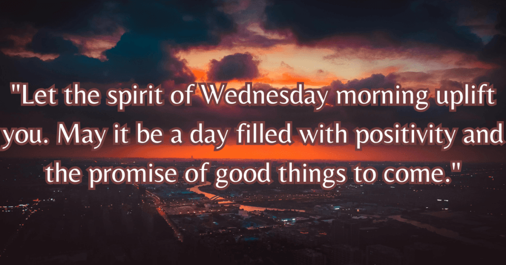 Wednesday morning blessings images and quotes