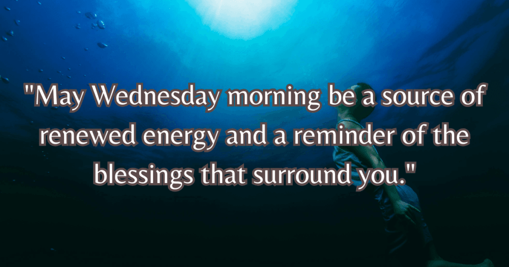 Wednesday morning blessings images and quotes