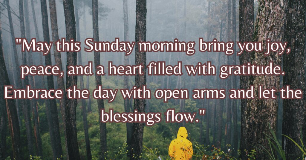 good morning sunday blessings quotes for friends