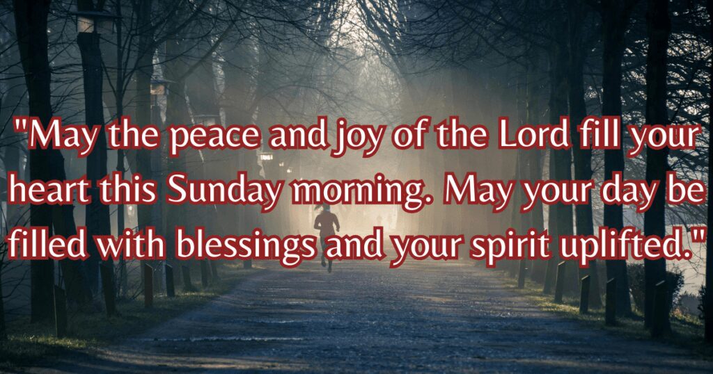 good morning sunday blessings quotes for friends