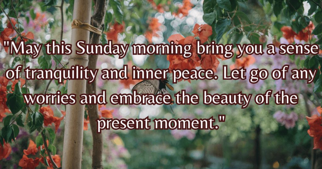 Inspirational Sunday Morning Blessings images