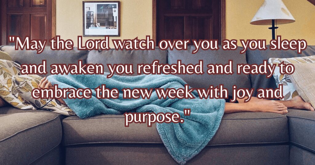 Sunday Evening Blessings quote