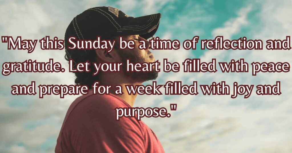 Sunday Blessings Images and Quotes