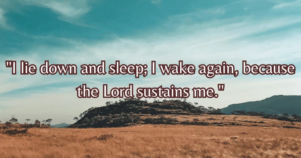 Monday evening blessings bible verses protection