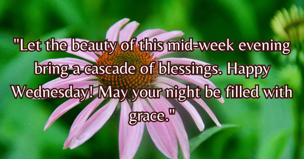 Wednesday evening blessings images beauty cascade
