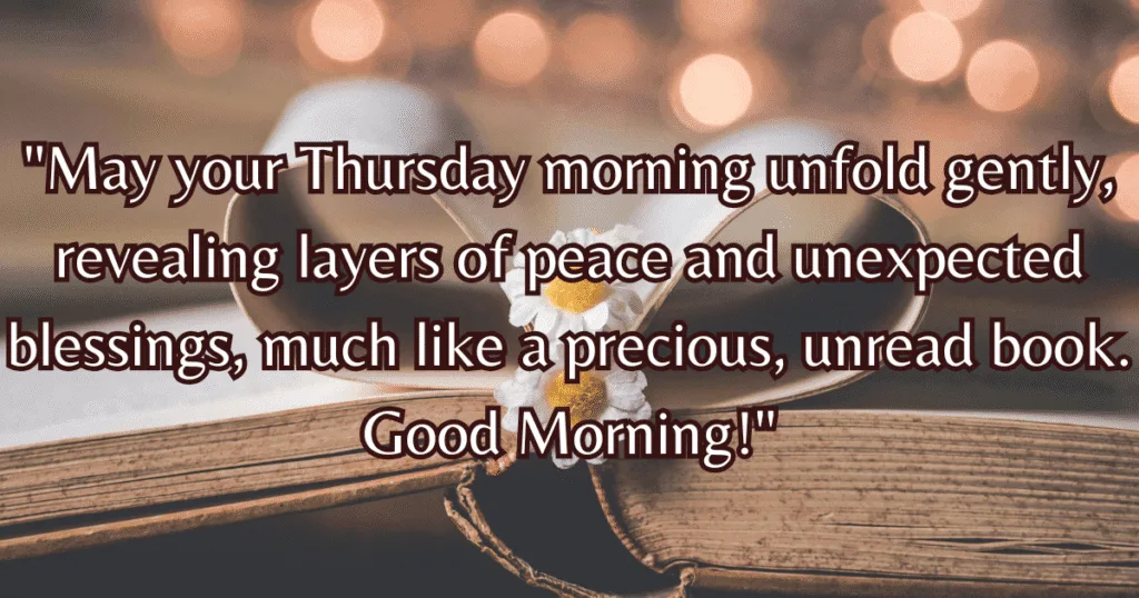 Good Morning Thursday Blessings Quotes discovery