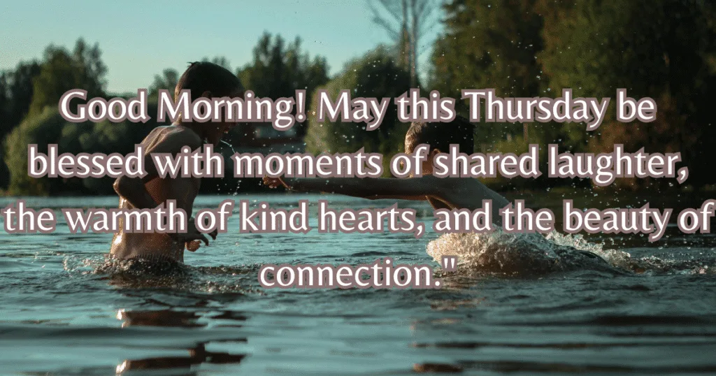 Good Morning Thursday Blessings Images connection