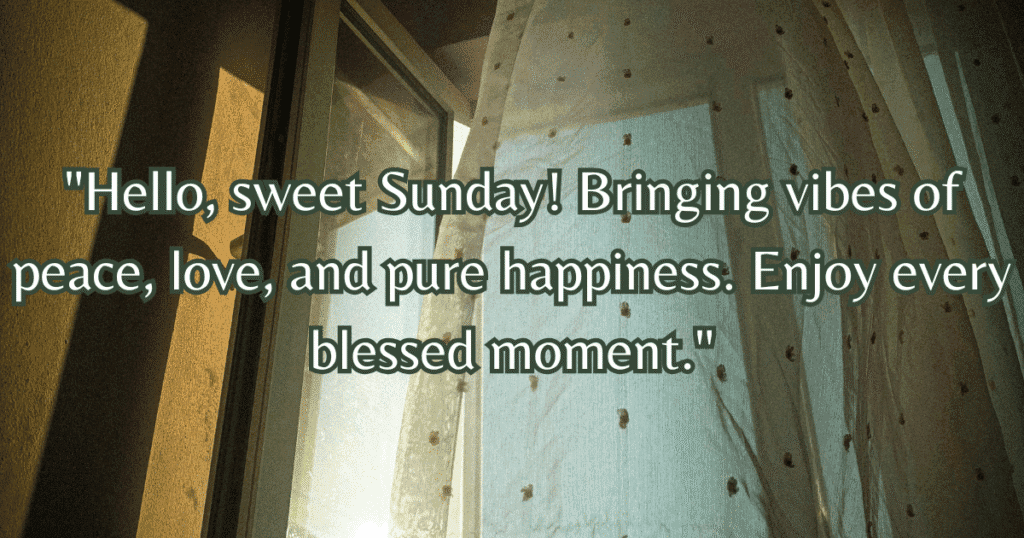 happy sunday quotes sweet