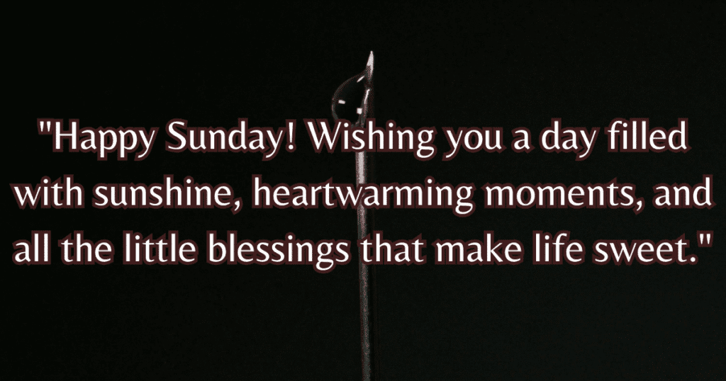 happy sunday wishes messages