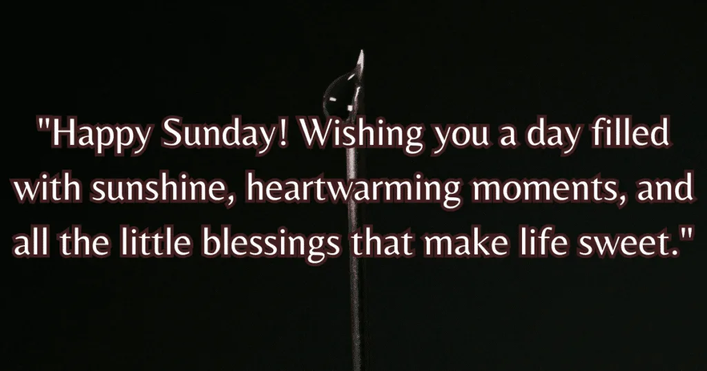 happy sunday wishes messages