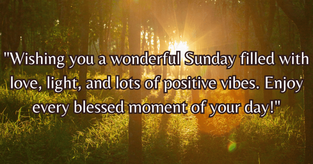 happy sunday wishes quotes