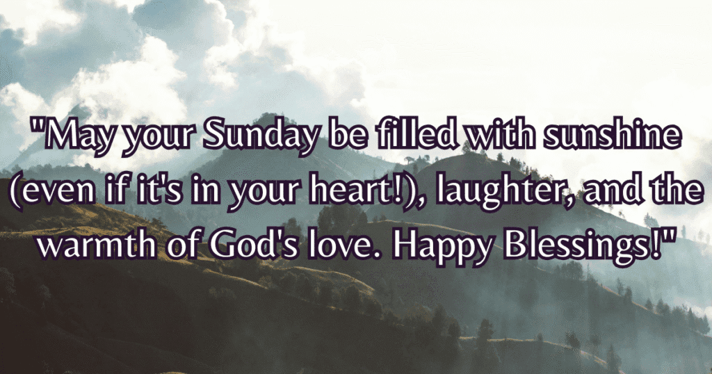 happy Sunday blessings quotes spiritual