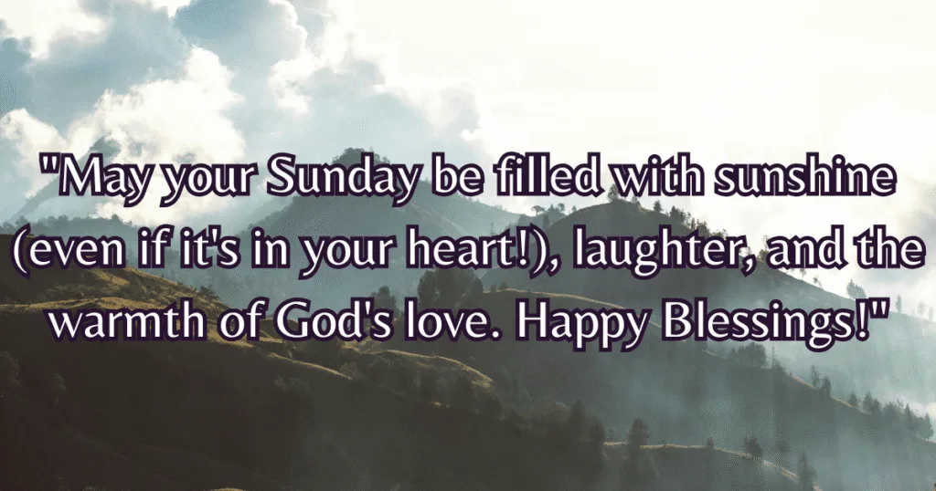 happy Sunday blessings quotes spiritual